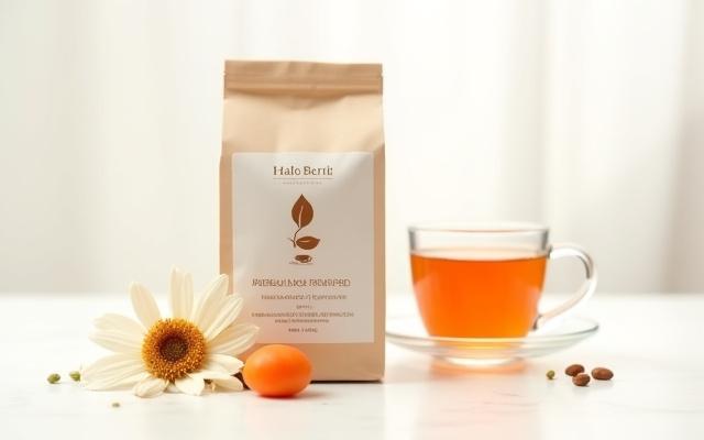 Bag of Yirgacheffe coffee beans next to a brewed glass server